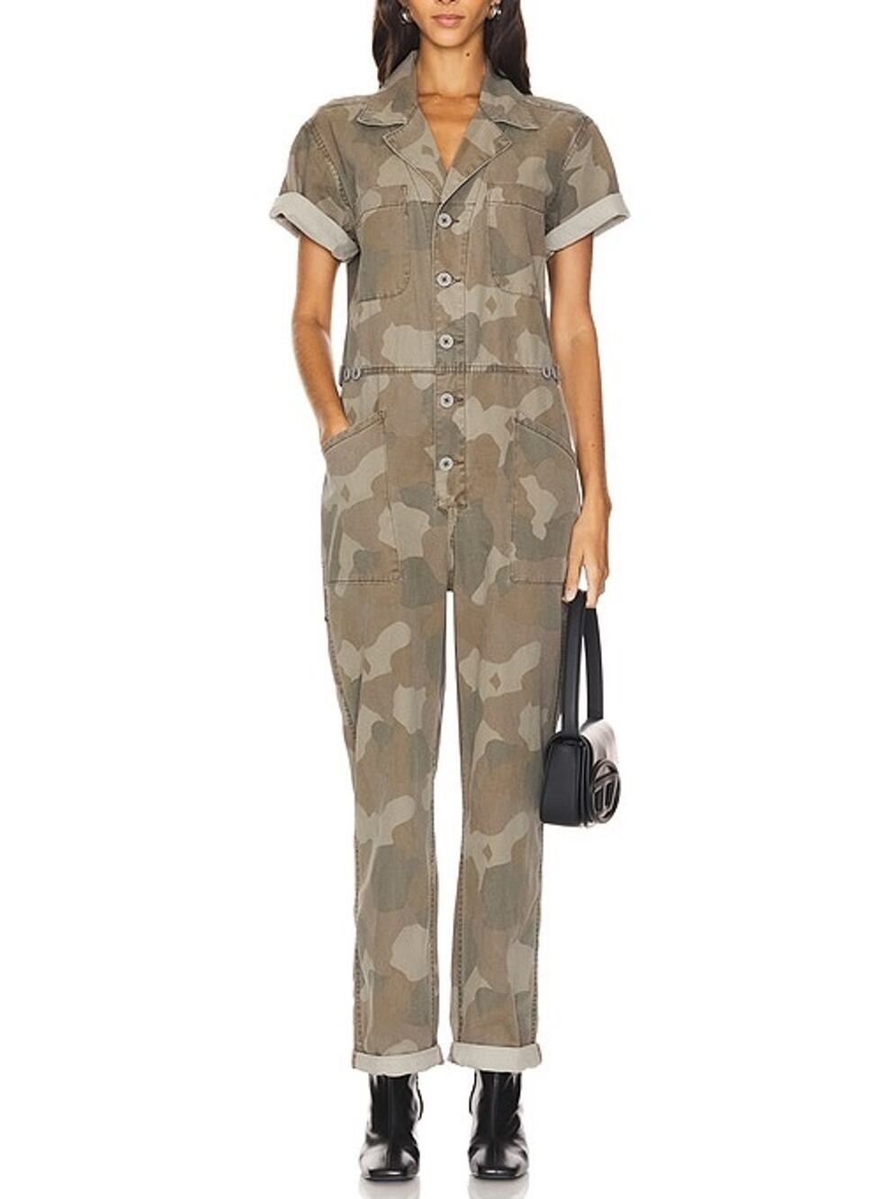 Pistola Utility Green Military Grover Jumpsuit Size XS
